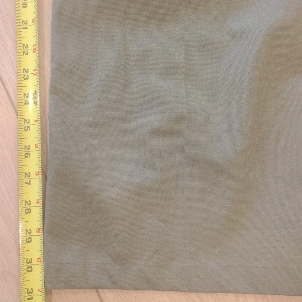 Jordan Mens Active Pants Khaki Elastic Waist Logo‎ Pockets Size L